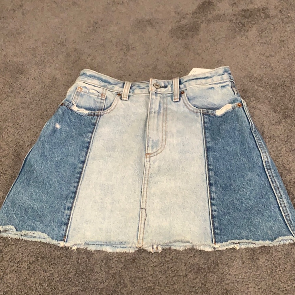A&F Jean skirt